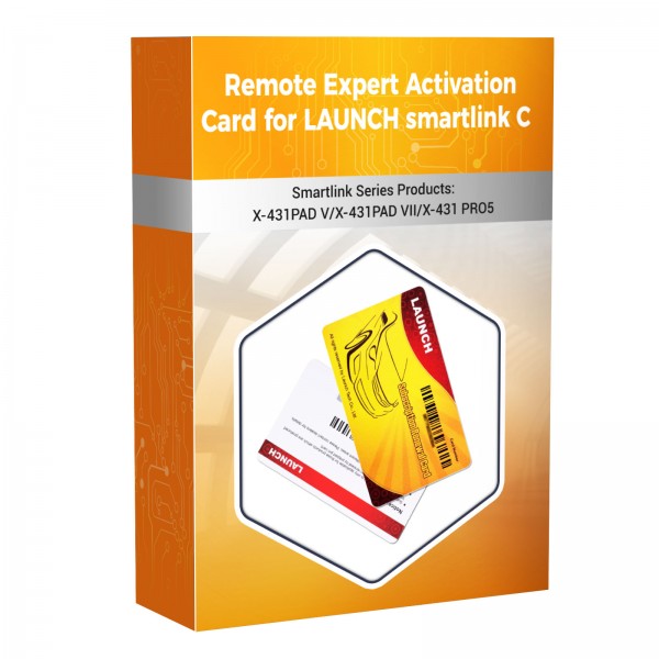 Launch X431 SmartLink C Super Remote Diagnosis Function Activation Card License (For Times Cards Users) Get free 3 times Activation Card