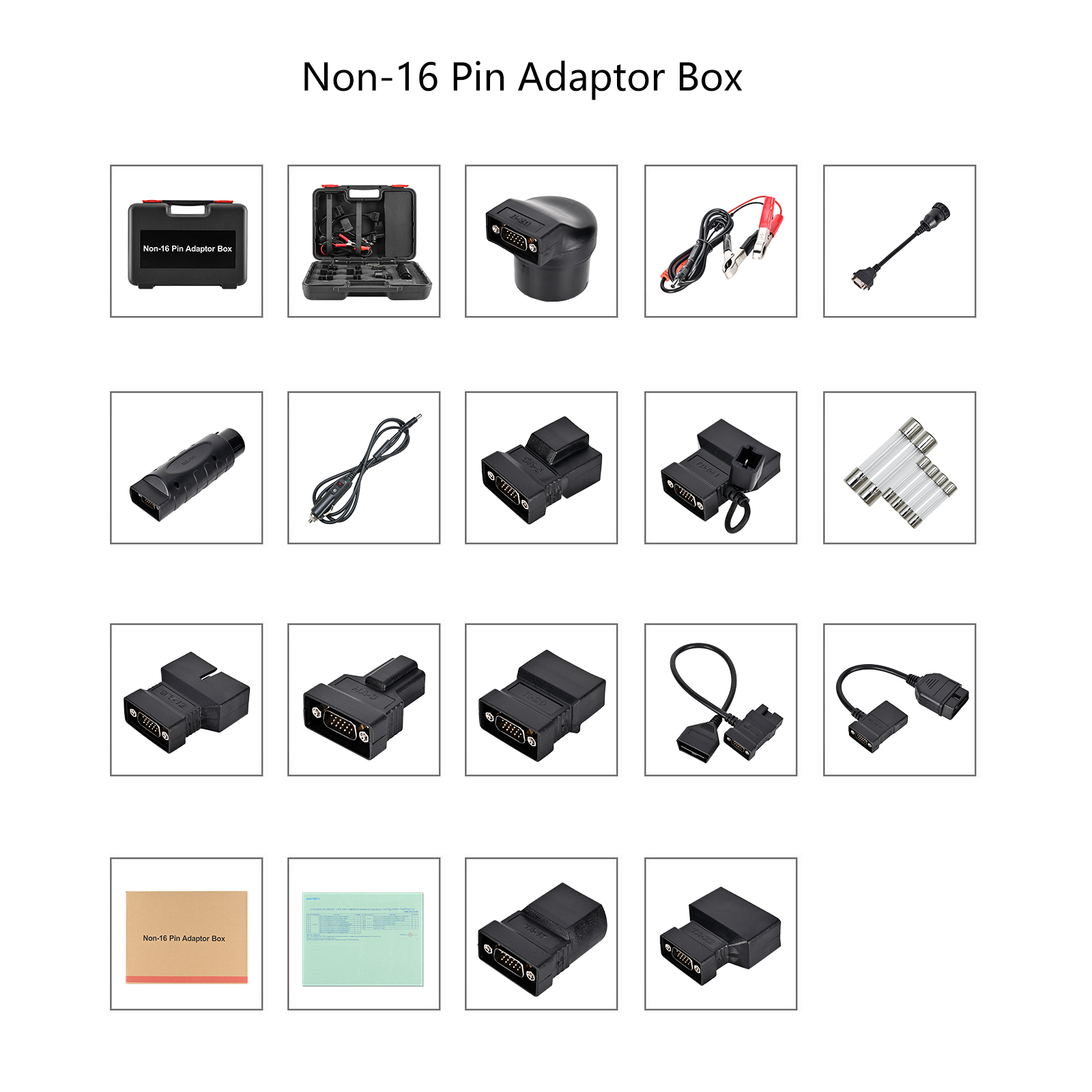 LAUNCH-Non-16-Pin-Adaptor-Kit-Box-Used-with-LAUNCH-Scanners-SO699