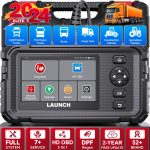 LAUNCH Creader CRP129 HD Heavy Duty Truck Scanner Diesel Full System Diagnostic Tool Code Reader, 7 Resets with Oil Reset DPF Regen - Image 2