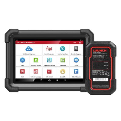 Launch X431 PRO Dyno Car Diagnostic Tool Full System Scanner Bidirectional Coding Supports CAN FD/DoIP/FCA SGW