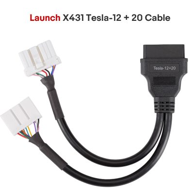 Launch X431 Tesla-12 + 20 Cable