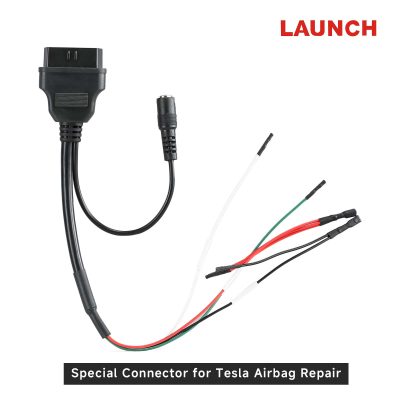 Launch X431 Tesla Airbag Repair SRS Crash Data Reset Designated Connector