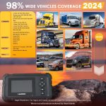 LAUNCH Creader CRP129 HD Heavy Duty Truck Scanner Diesel Full System Diagnostic Tool Code Reader, 7 Resets with Oil Reset DPF Regen - Image 11