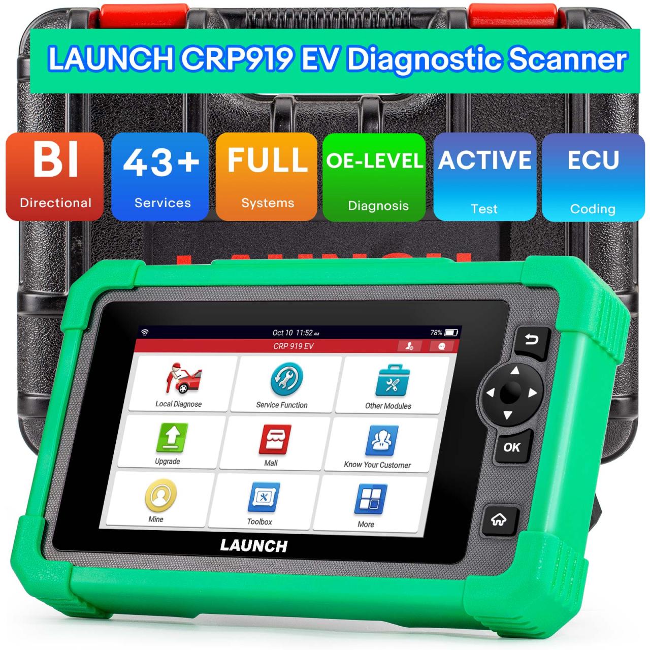 LAUNCH CRP919 EV Diagnostic Scanner