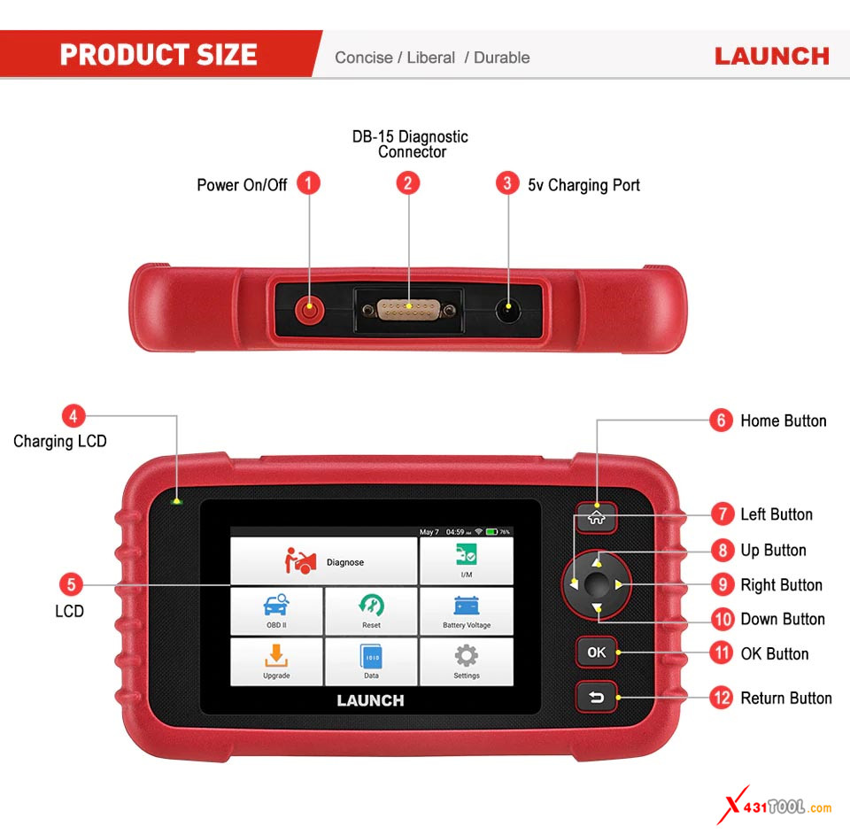 LAUNCH Creader CRP129X