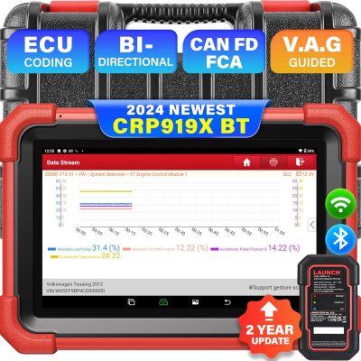 LAUNCH X431 CRP919X BT OBD2 Scanner Bidirectional Diagnostic Tool Upgraded Version of CRP919X