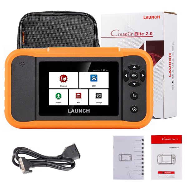 LAUNCH Creader Elite 2.0 FGC for Ford GM Chrysler Full System Bi-Directional Diagnostic Scanner ECU Coding Bi-directional Control Special Service - Image 2