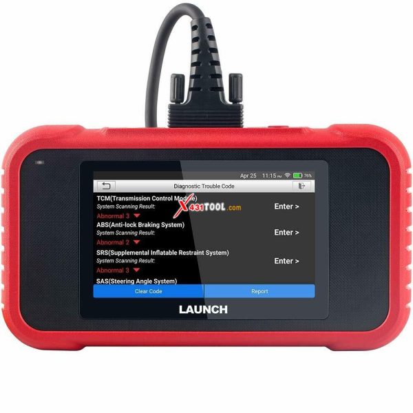 Launch X431 CRP129E for OBD2 ENG ABS SRS AT Diagnosis and Oil/Brake/SAS/TMPS/ETS Reset - Image 3