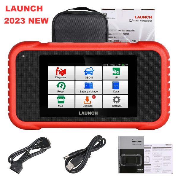 Launch X431 CRP129E for OBD2 ENG ABS SRS AT Diagnosis and Oil/Brake/SAS/TMPS/ETS Reset - Image 5