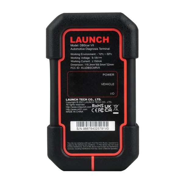 LAUNCH X431 PRO3S+ PRO3 S+ V5.0 with Launch X-431 SmartLink C 2.0 Heavy-duty Truck Module for Both 12V & 24V Cars and Trucks - Image 4