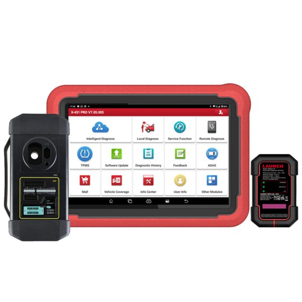 2025 LAUNCH X431 PROS V5.0 Auto Diagnostic Tool Full System Scanner with Launch X431 GIII X-PROG 3 Advanced Immobilizer