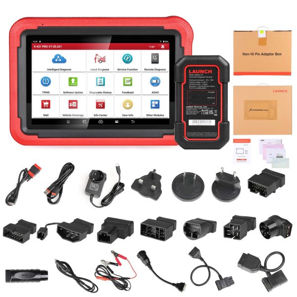 2025 LAUNCH X431 PROS V5.0 Auto Diagnostic Tool Full System Scanner with Launch X431 GIII X-PROG 3 Advanced Immobilizer - Image 5