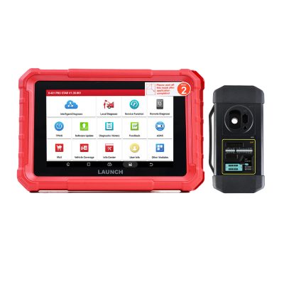 LAUNCH X431 Pros Star Elite X-431 Pro Ecu Coding Obd2 Diagnostic Scanner Tools with GIII X-PROG 3 Advanced Immobilizer & Key Programmer