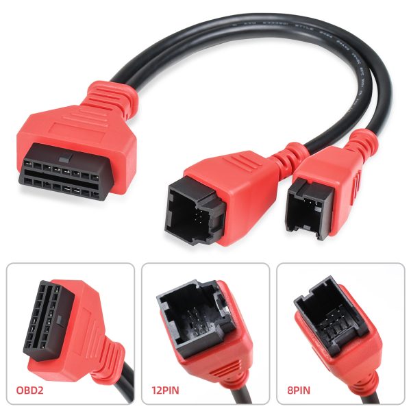 FCA 12+8 Universal Adapter Cable Adapter for LAUNCH X431 X431 V, X431 V+, PRO3S+, PRO3 ACE - Image 5