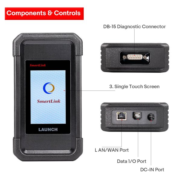 Launch X431 SmartLink B – Remote Diagnostic Device ( Vehicle Data Link Connector ) - Image 8