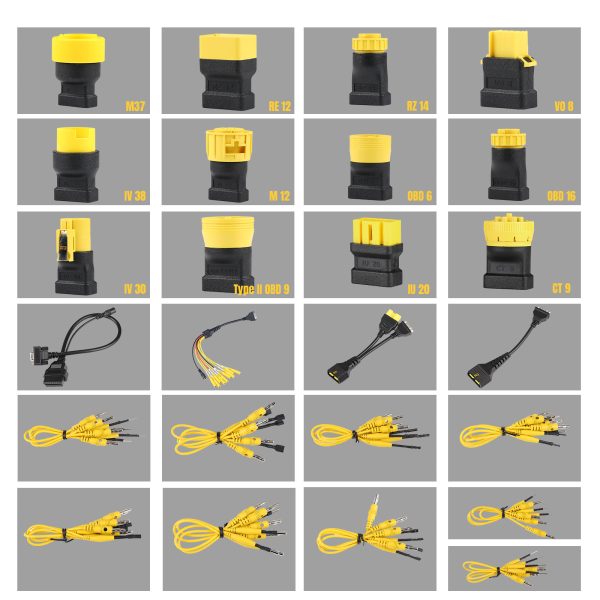 Launch X431 Heavy Duty Trucks Adapters Only on 24V Commercial Trucks for X431 PAD V/ PAD VII/ PRO5 Smartlink/ PRO3 V+ Elite - Image 3