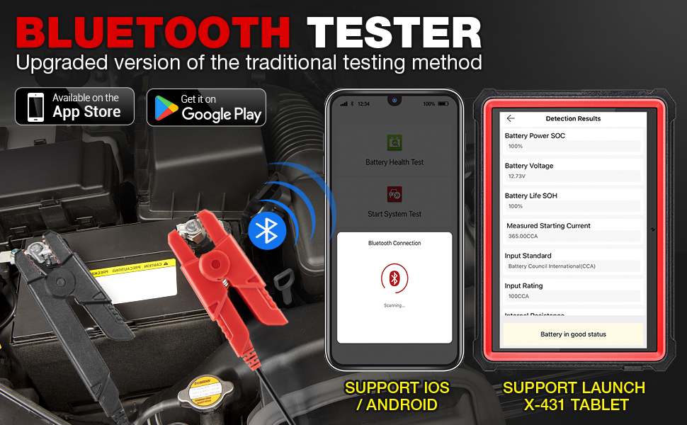 BST360 Car Battery Tester