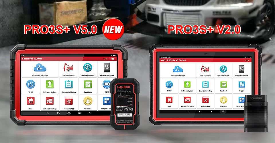 PRO3S V5.0 VS. v2.0