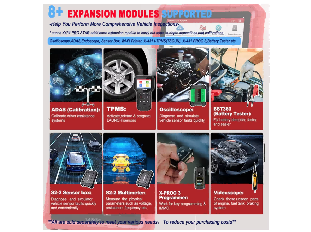 More Extended Functions Make Work Easier (sold separately)